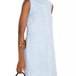 Kate Spade tweed shift dress in hydrangea. Never been worn sold out. Size 2